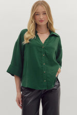 In The Office Top | Hunter Green