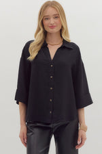 In The Office Top | Black