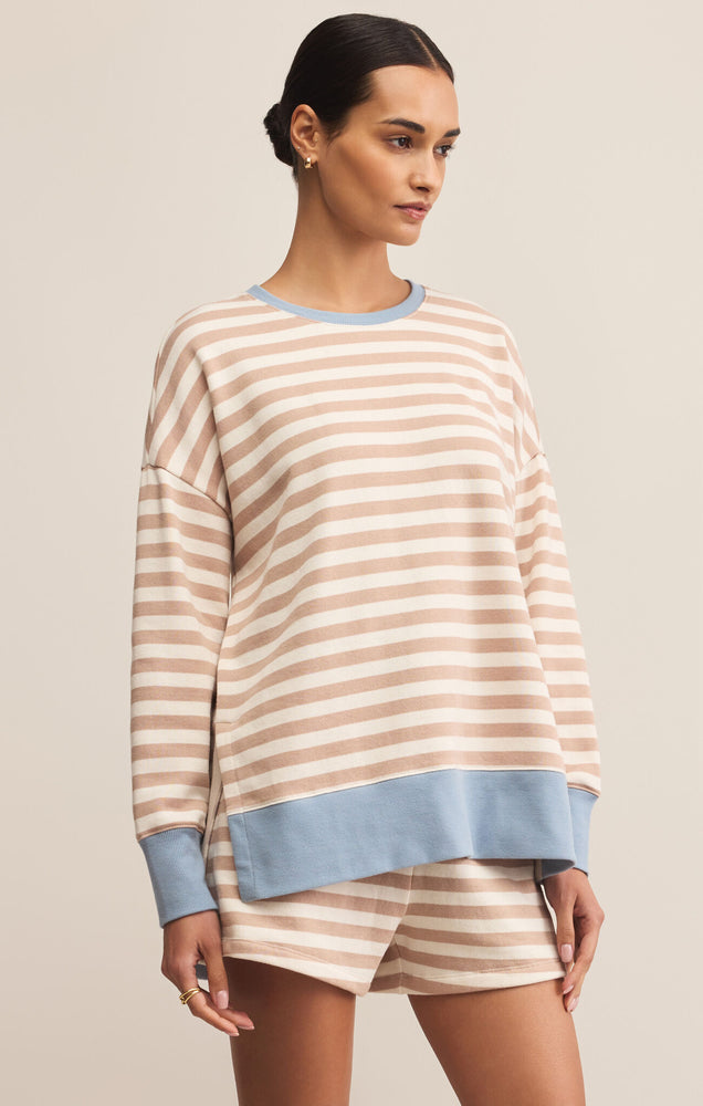 Z Supply Layer Up Sweatshirt | Evening Sand