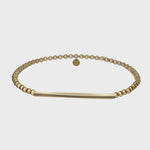 Jamie | Gold | Anti-Tarnish Stretchy 14K Gold Filled Bracelet
