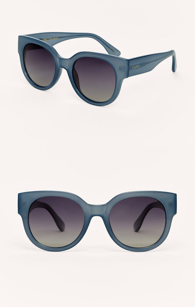 Z SUPPLY Eyewear | Lunch Date Sunglasses | Dark Indigo
