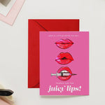 Juicy Lips | Thank You Nurse Card