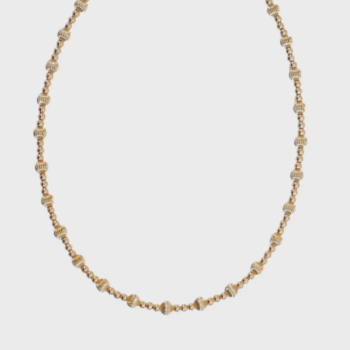 London Beaded Choker | 14K Gold Filled