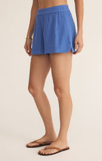Z Supply Beacon Airy Short | Bay Blue