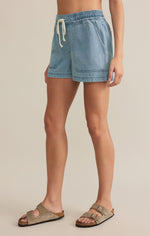 Z Supply Summerland Denim Short |Light Vintage Indigo