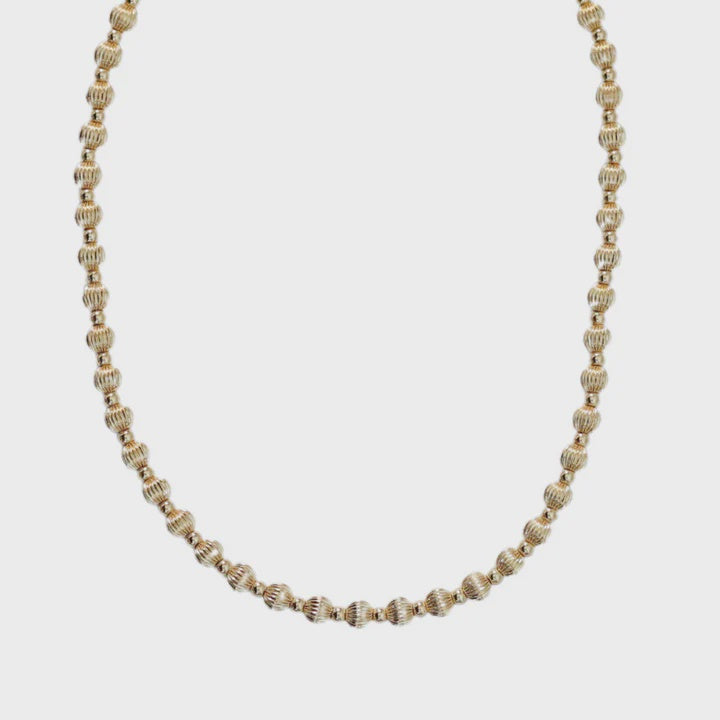 Michelle Ball Bead Choker | 14K Gold Filled