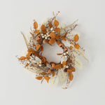 Fall Mixed Foliage Mini Wreath