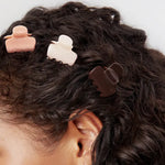 Recycled Plastic Mini Cloud Clips | 8pc Rosewood