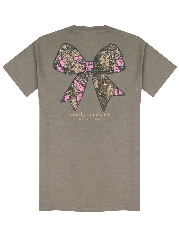 Simply Southern | Youth Camo Bow | Desert Heather