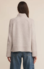 Z Supply Emerge Funnel Neck Sweater | Turtle Dove