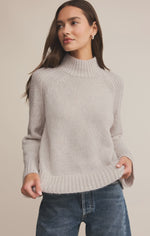 Z Supply Emerge Funnel Neck Sweater | Turtle Dove