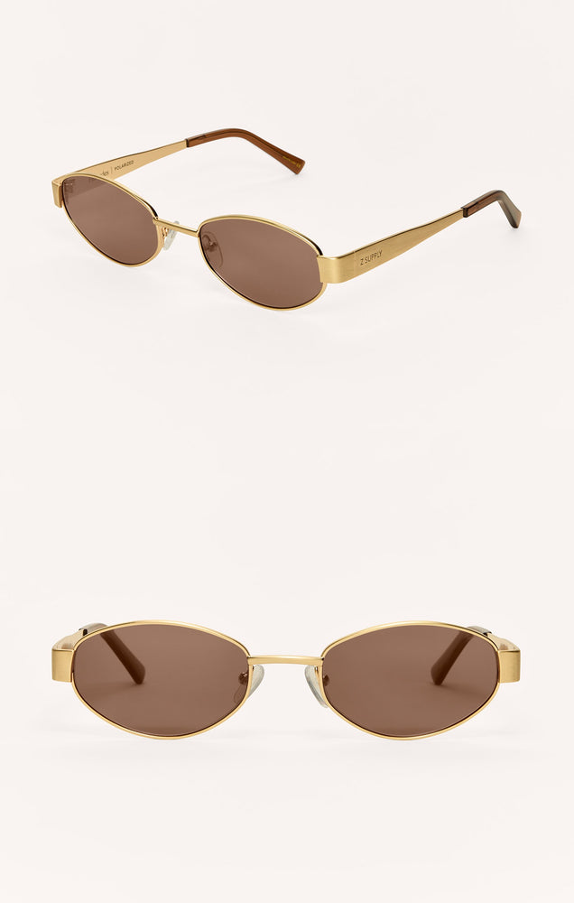 ZSUPPLY Eyewear | Palisades Polarized Sunglasses | Gold/Grey