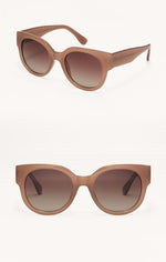 Z SUPPLY Eyewear | Lunch Date Sunglasses | Taupe/Gradient