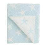 Blue Star Chenille Blanket | Mudpie