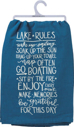 Kitchen Towel | Lake Rules