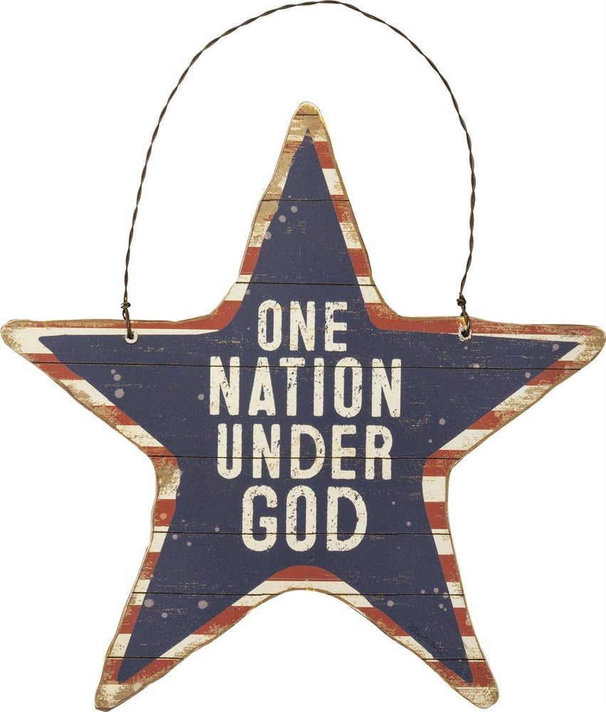 One Nation | Hanging Sign