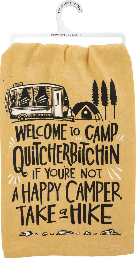Welcome To Camp | Kitchen Towel