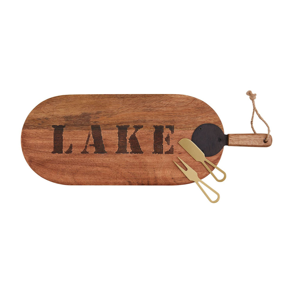 Lake Cheese Paddle Board Set | Mudpie