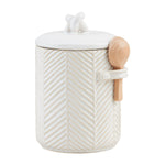 Textured Coffee Canister | Mudpie