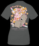 Simply Southern | Adult Scrub Life | Heathered Graphite