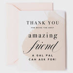 Thank You Amazing Friend | Friendship Card