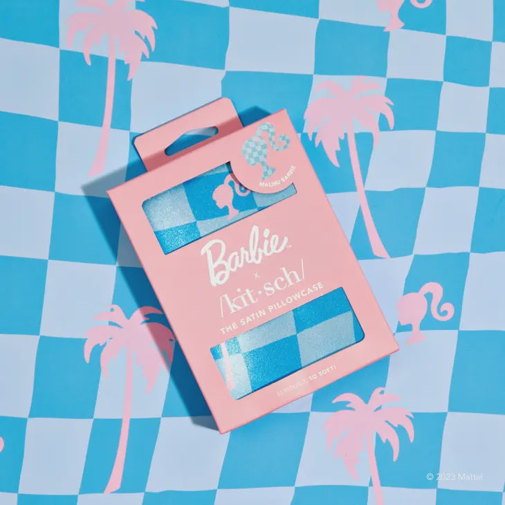 Barbie x Kitsch Satin Pillowcase | Malibu