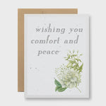 Wishing You Comfort And Peace | Seed Paper Sympathy Card
